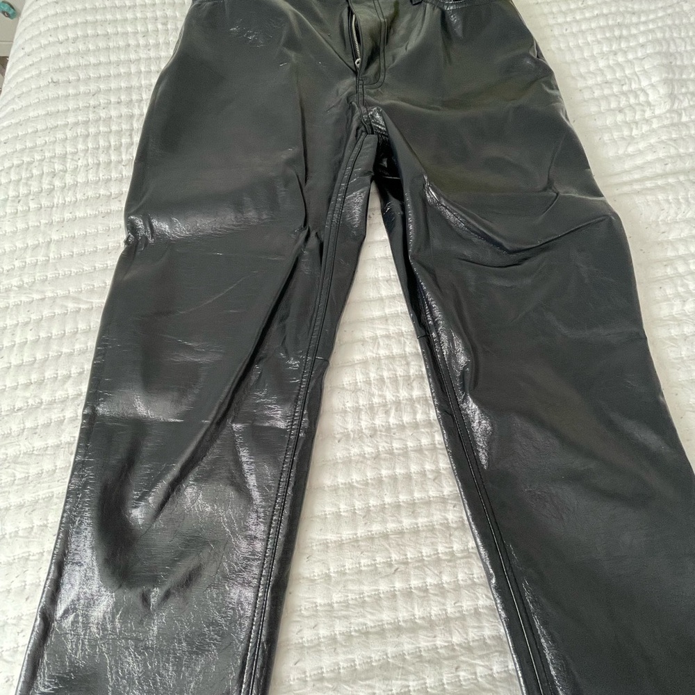 Abercrombie & Fitch Faux Leather Pants
